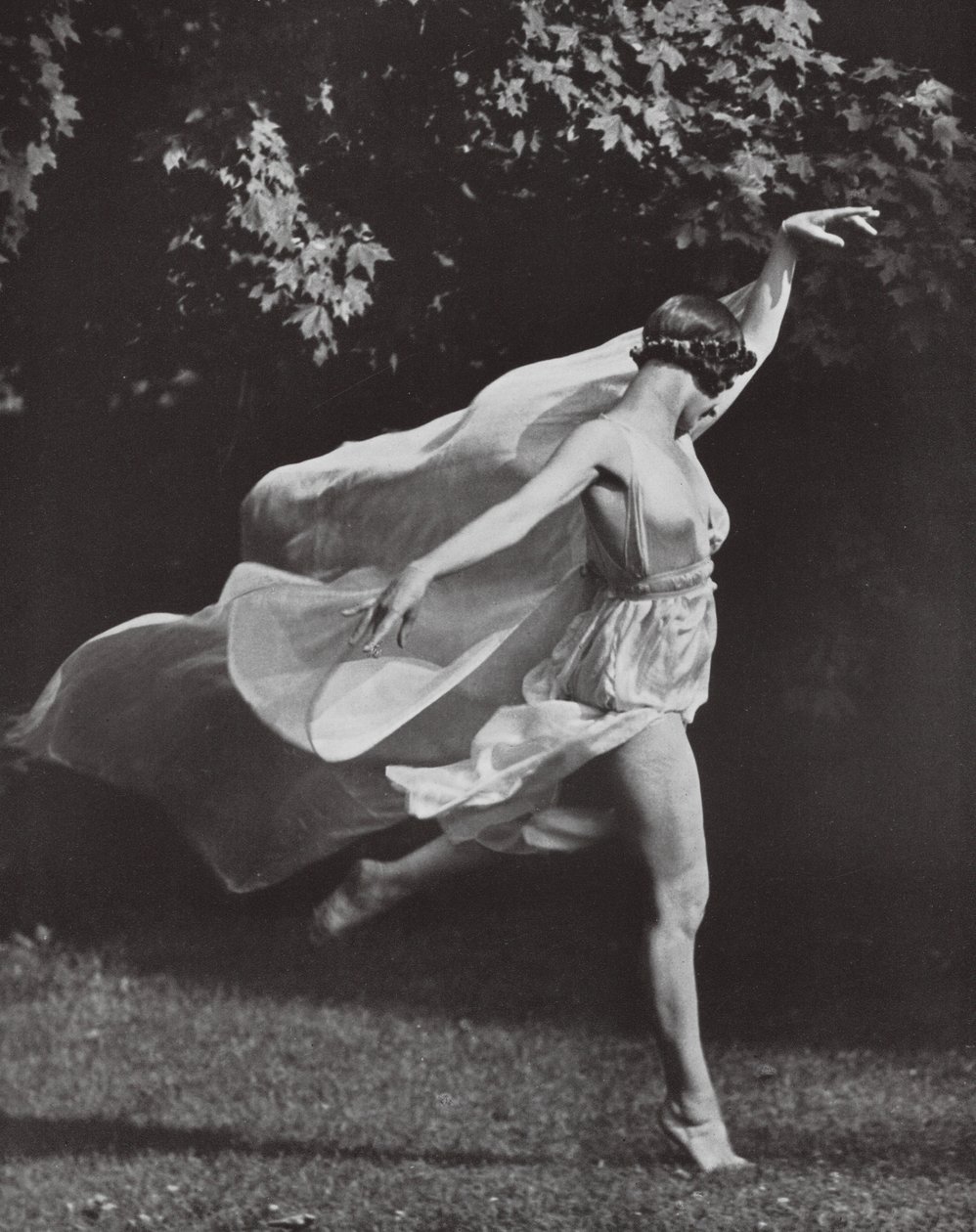 Anna Duncan (foto b/n) da Arnold Genthe