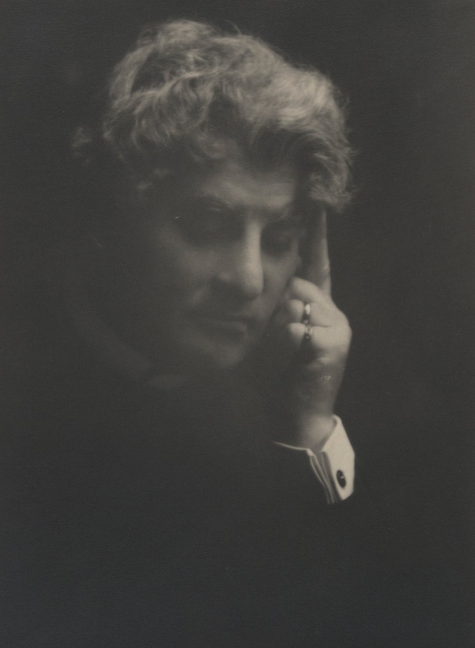 Ritratto di David Belasco da Arnold Genthe