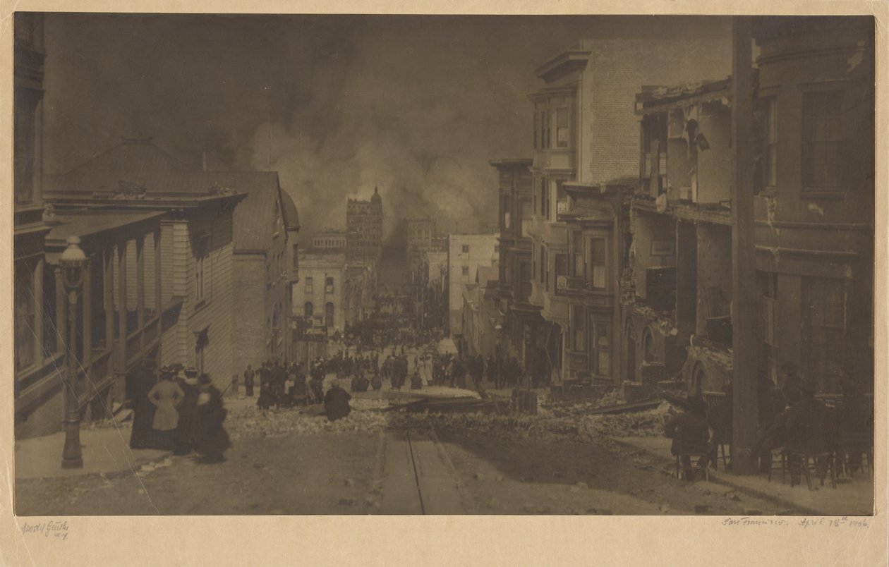 San Francisco, 18 aprile 1906 da Arnold Genthe