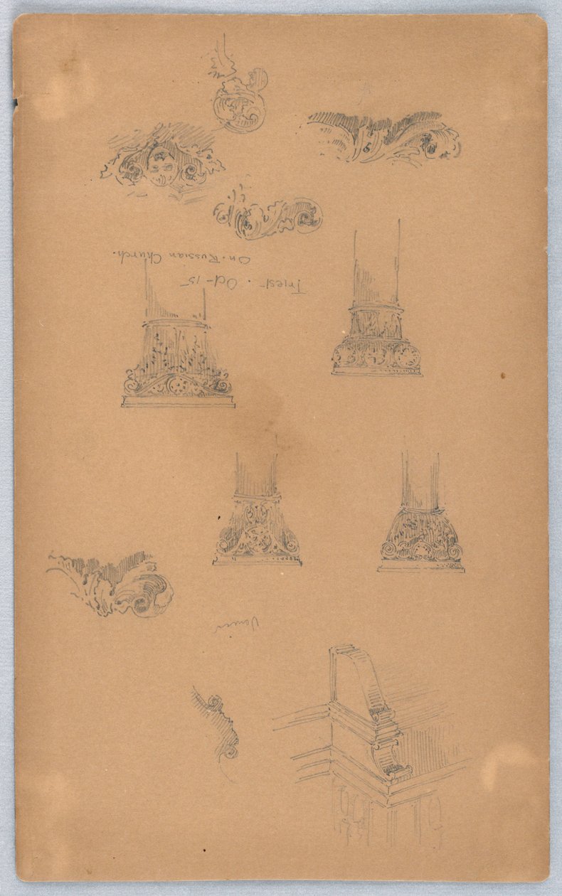 Dettagli architettonici da Arnold William Brunner