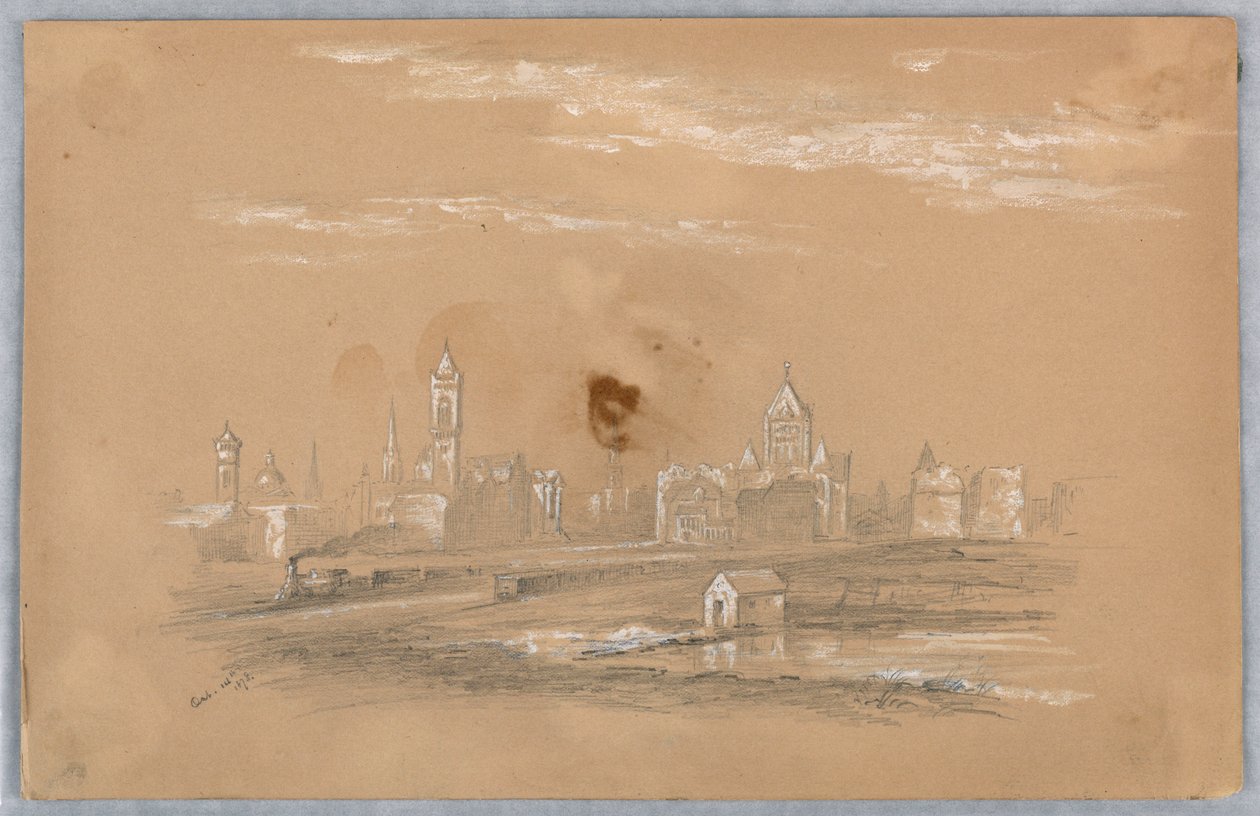 Skyline della città da Arnold William Brunner