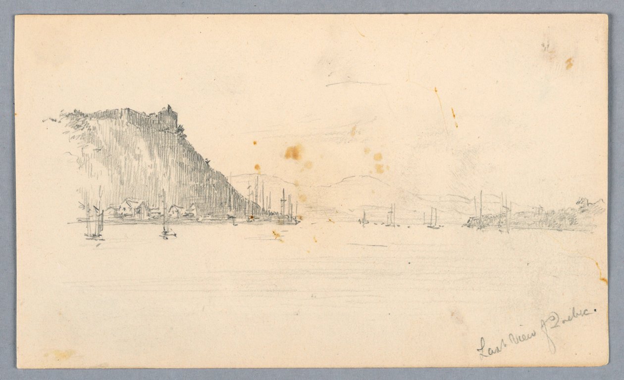 Ultima vista di Quebec da Arnold William Brunner