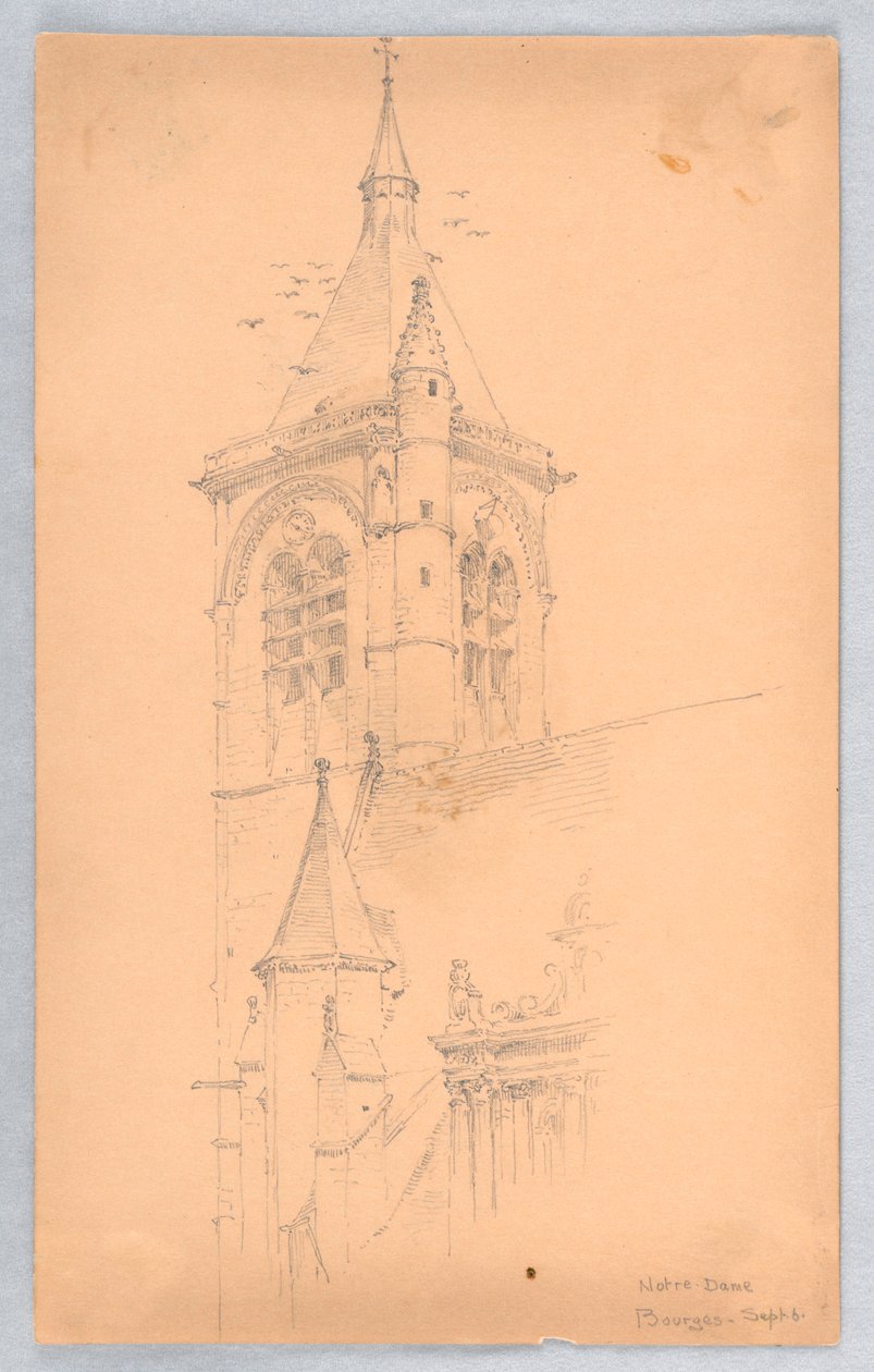Notre Dame, Bourges da Arnold William Brunner