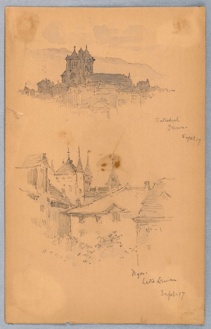 Nyon, Cattedrale di Ginevra da Arnold William Brunner