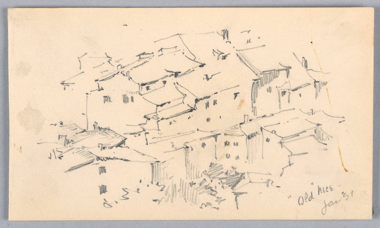 Vecchia Nizza da Arnold William Brunner