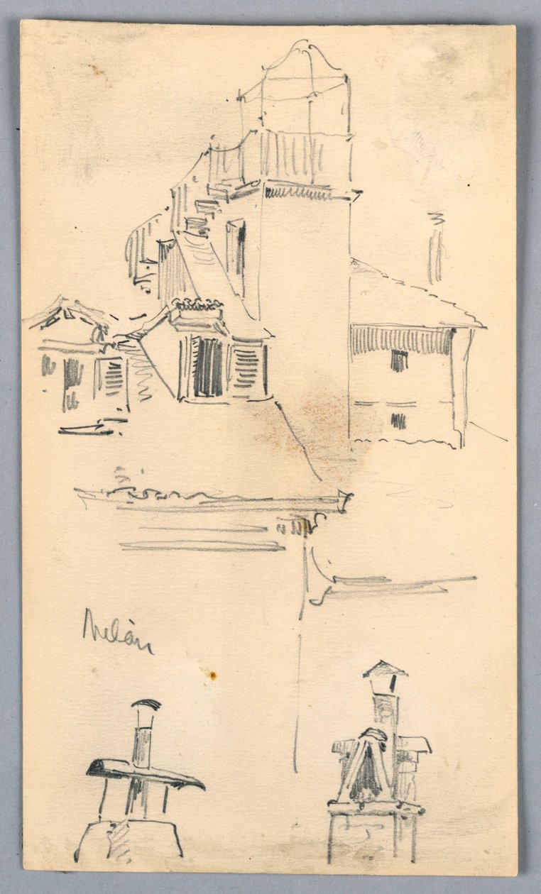 Schizzi a Milano da Arnold William Brunner