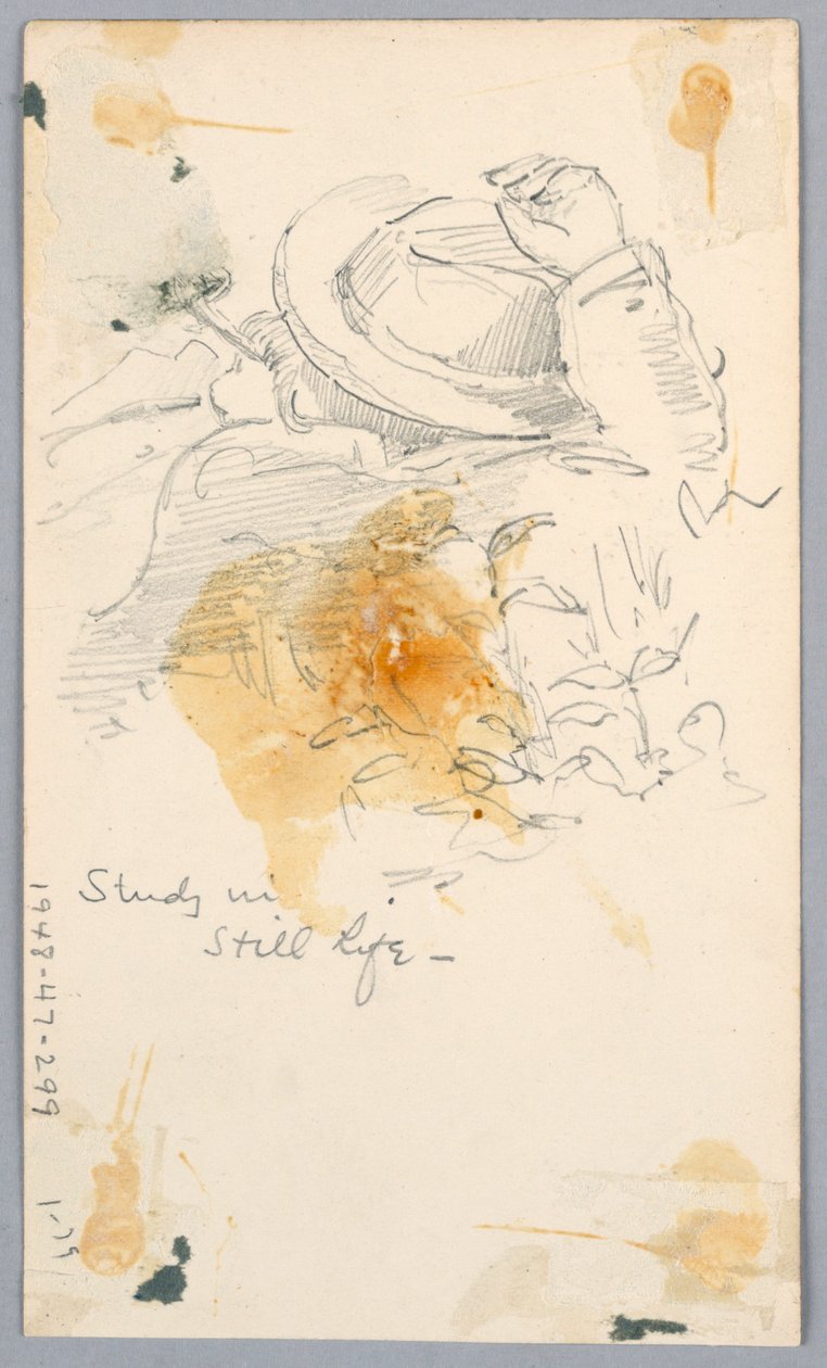 Studio con Natura Morta da Arnold William Brunner