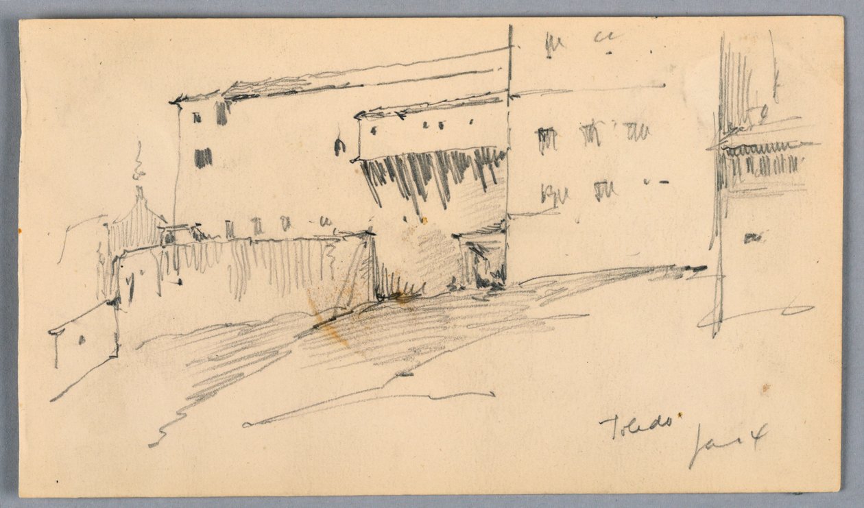Mura a Toledo da Arnold William Brunner