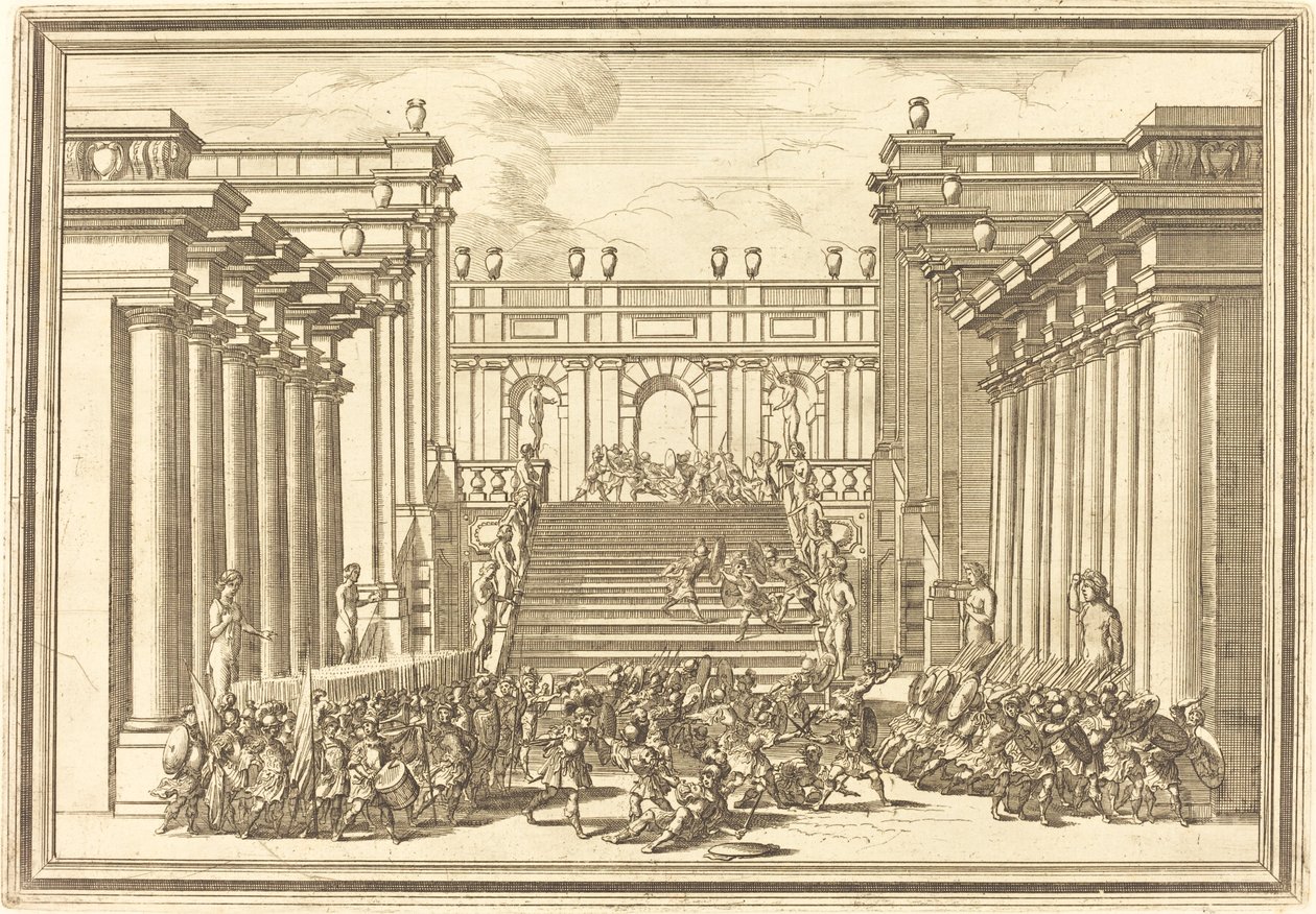 Il Greco in Troia: Tavola 3 da Arnold von Westerhout