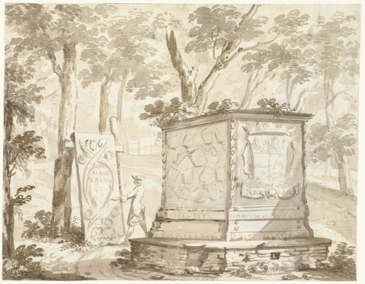 Tomba di Johan Maurits van Nassau-Siegen a Kleve da Arnoud van Halen