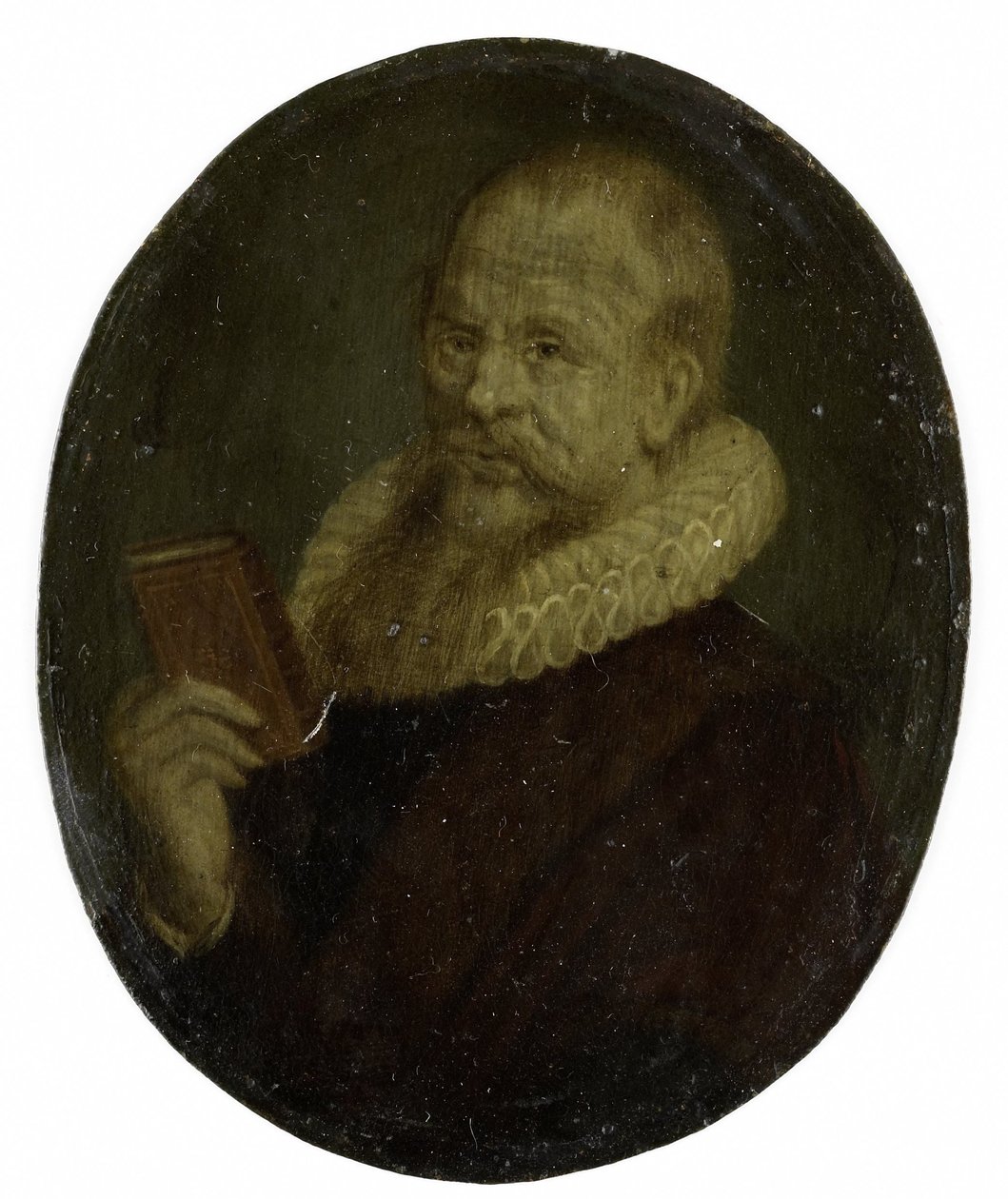 Ritratto di Theodorus Schrevelius, Rettore della Scuola Latina a Leida da Arnoud van Halen