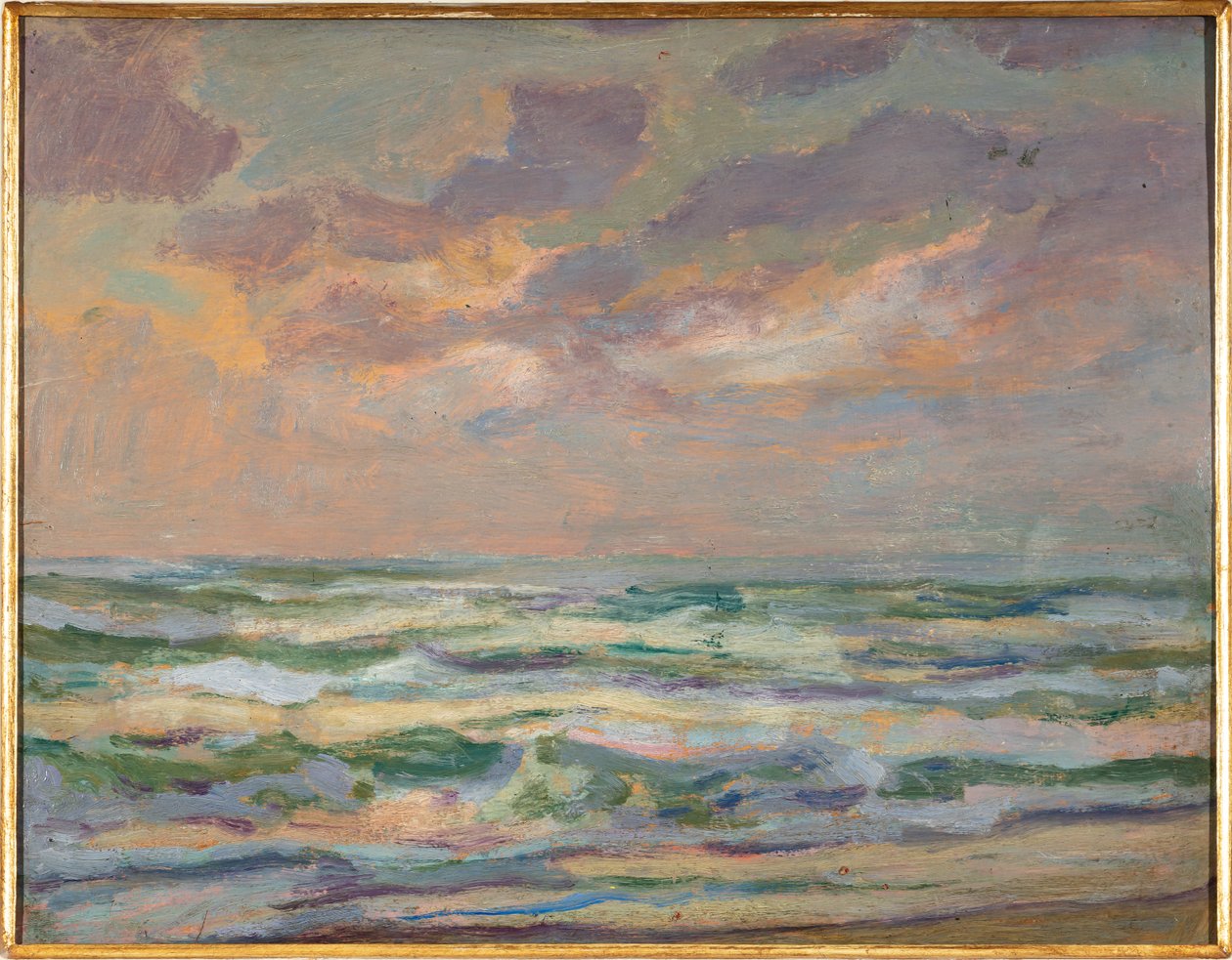 Marina, 1910 circa (pittura a olio) da Aroldo Bonzagni