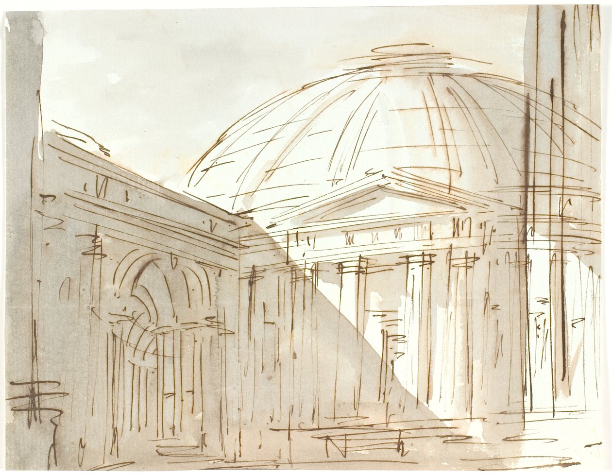 Un edificio rotondo (Pantheon?) da Aron Wallick