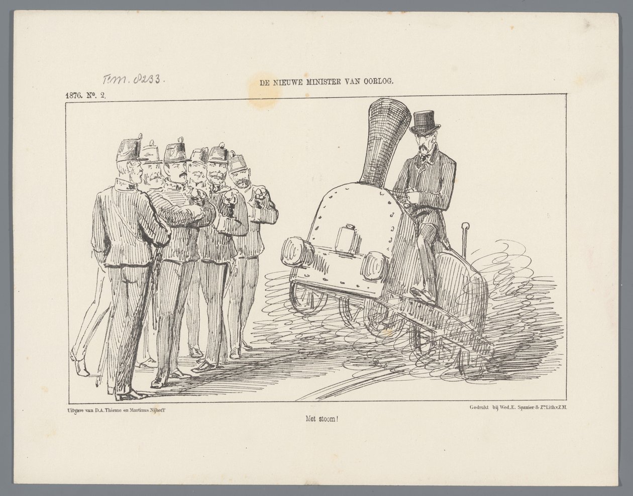 Resoconto della visita di S.M. Re Guglielmo III a Rotterdam, dal 28 al 31 luglio 1851 da Arrenberg and Van Reyn