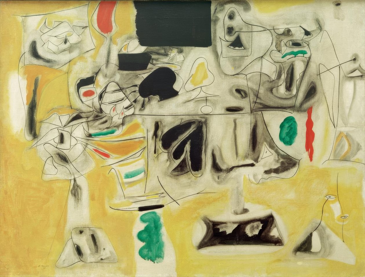 Paesaggio-Tavolo da Arshile Gorky