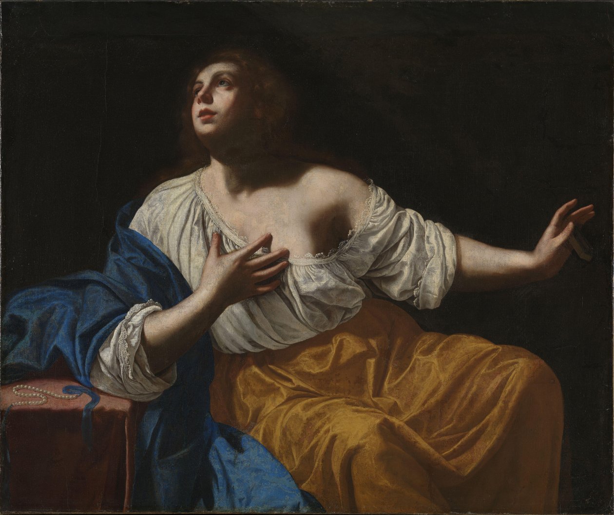 Maria Maddalena penitente, c.1640 da Artemisia Gentileschi