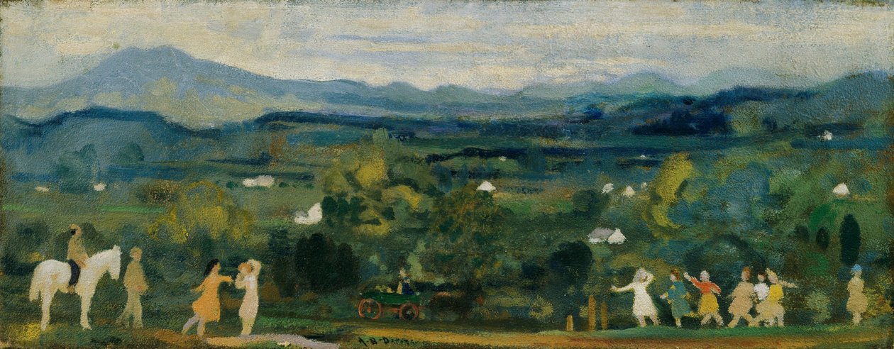 La Nascita del Verde da Arthur Bowen Davies