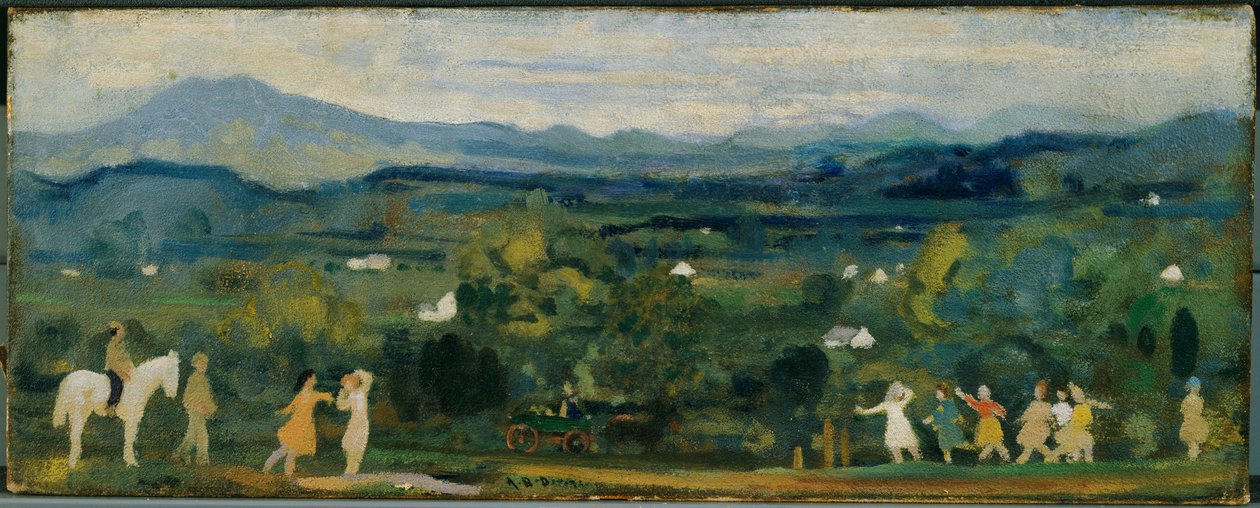 La nascita del verde da Arthur Bowen Davies
