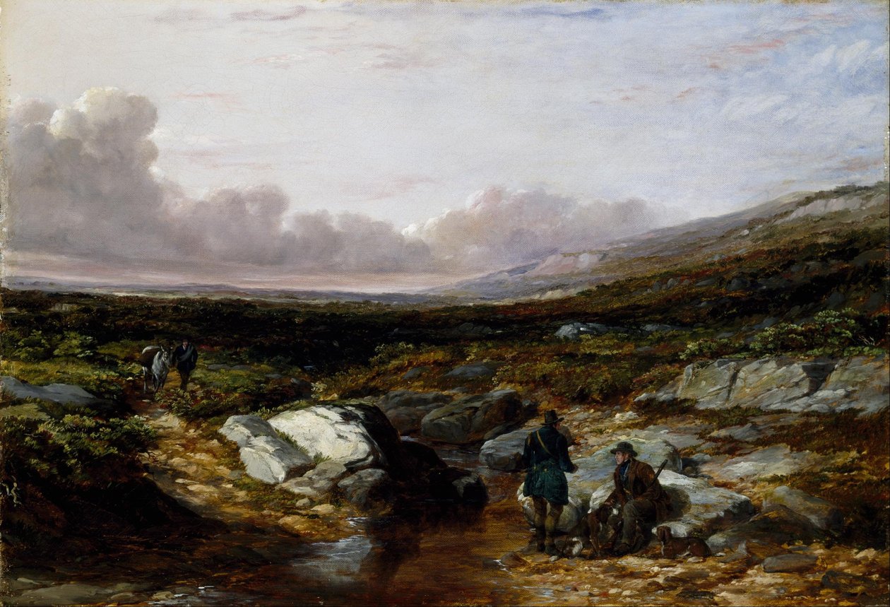 Caccia al Cervo in Scozia - Preparativi da Arthur Fitzwilliam Tait