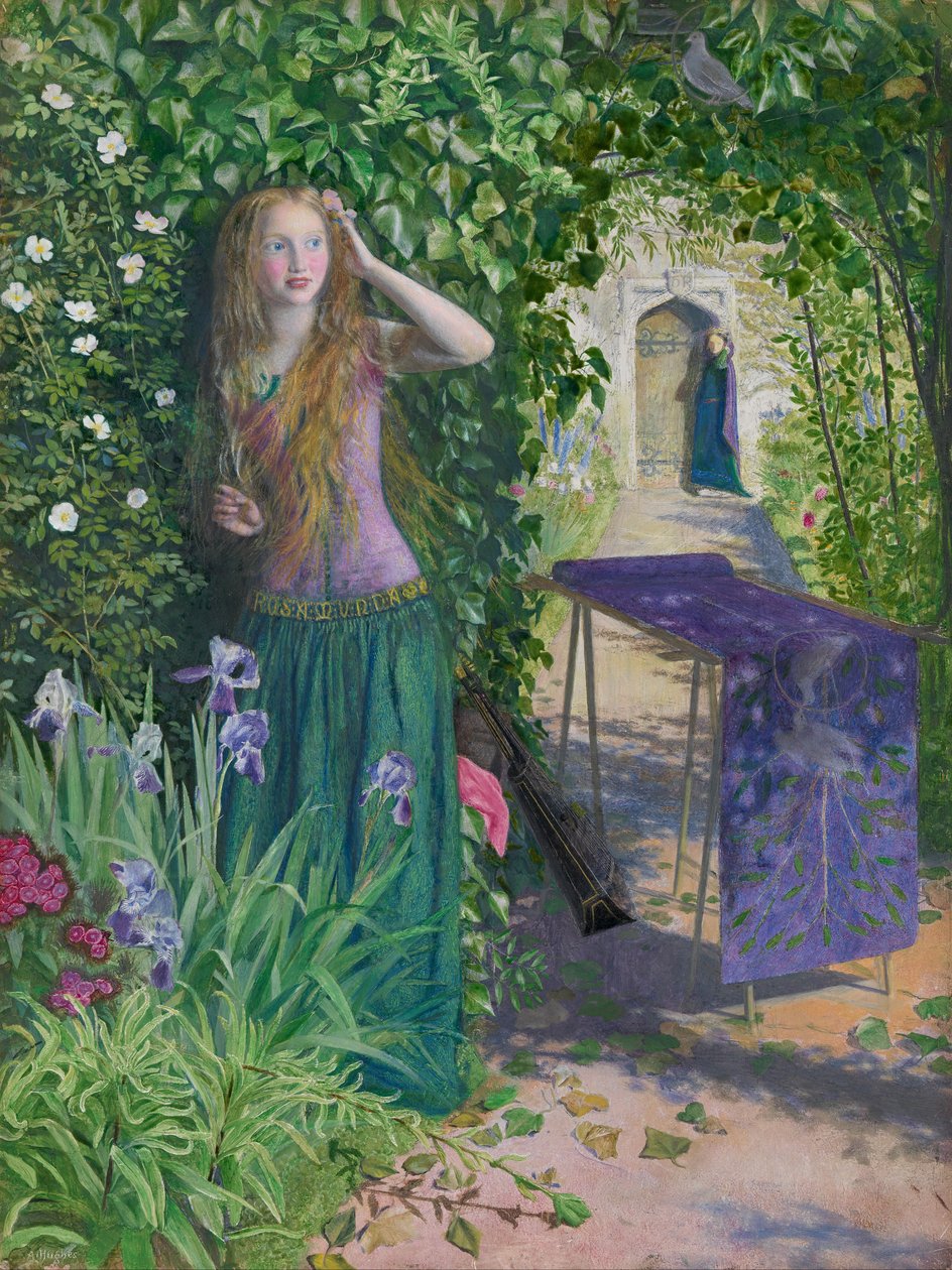 La bella Rosamunda da Arthur Hughes