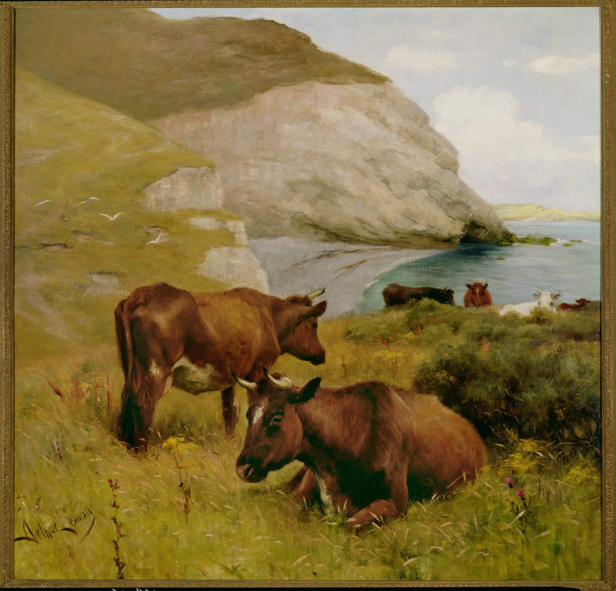 Vicino a Lizard Point, Cornovaglia da Arthur Lemon