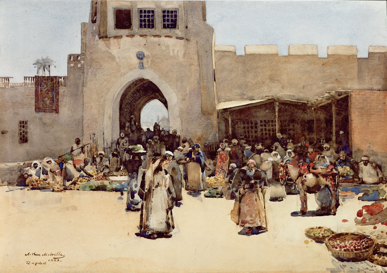 La Porta Nord, Baghdad da Arthur Melville