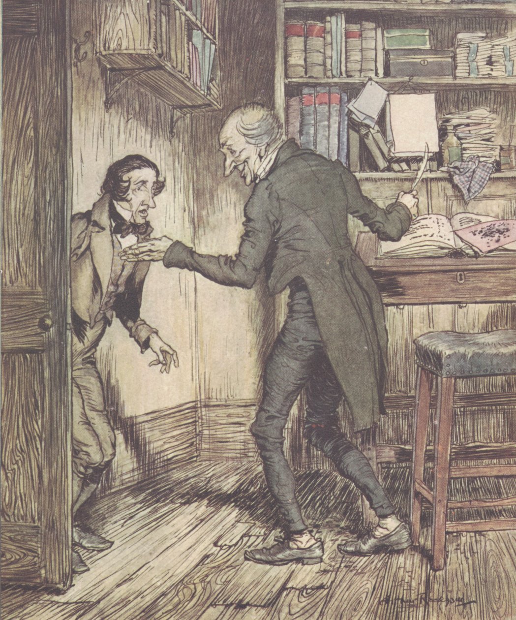 Non sopporterò questo genere di cose da Arthur Rackham