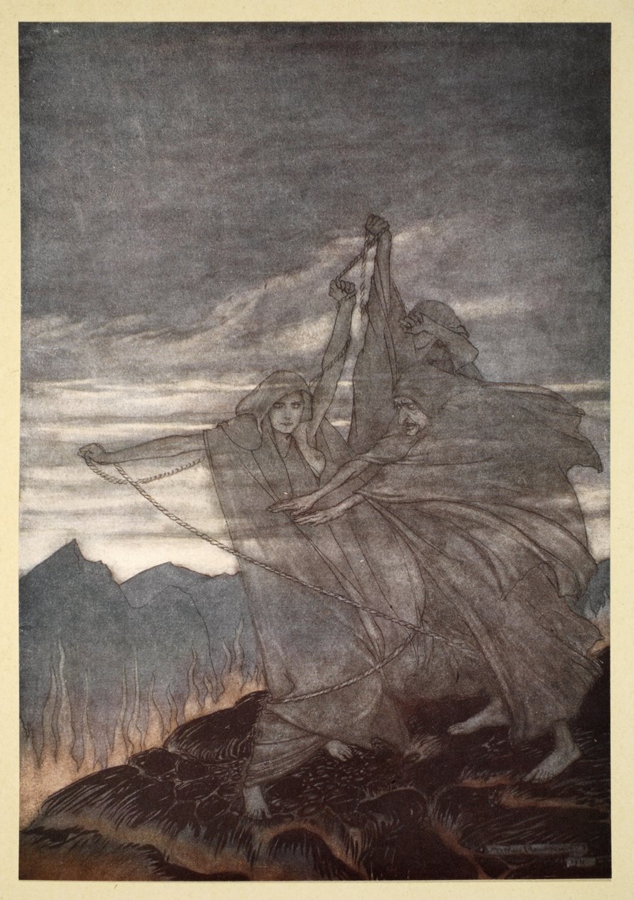 Le norn scompaiono, illustrazione da 