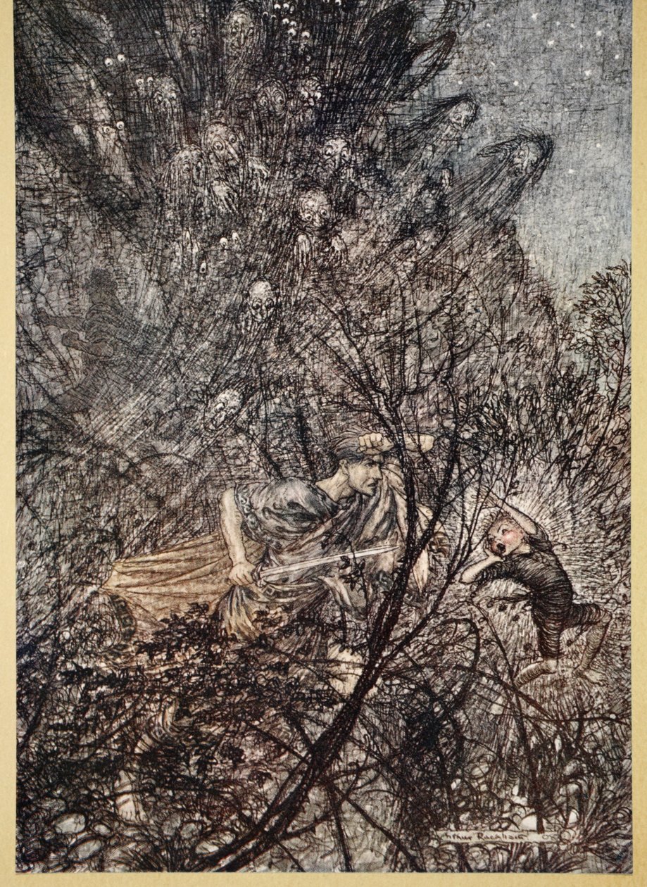 Su e giù, su e giù, Goblin, guidali su e giù, illustrazione da 