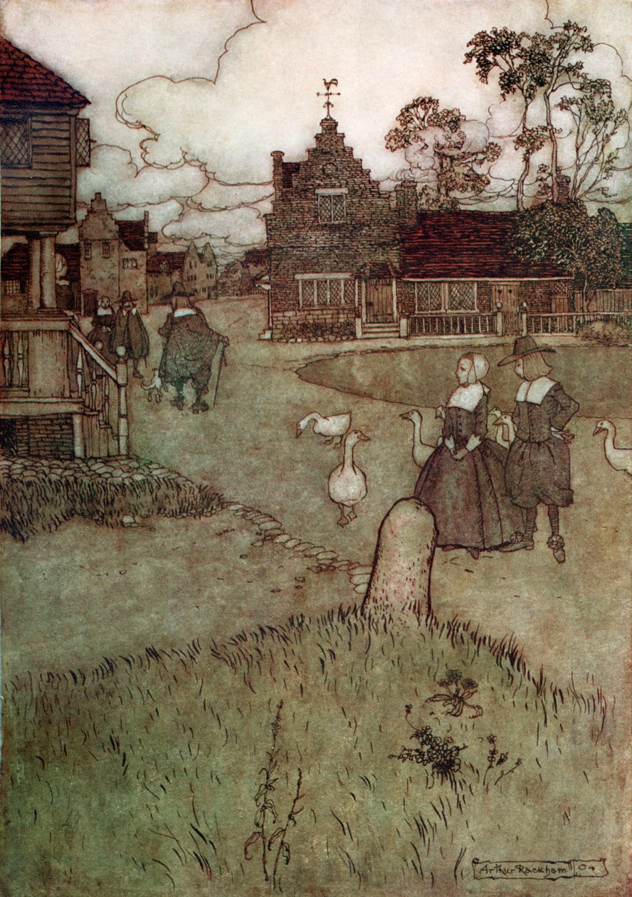 Racconto breve di Washington Irving da Arthur Rackham