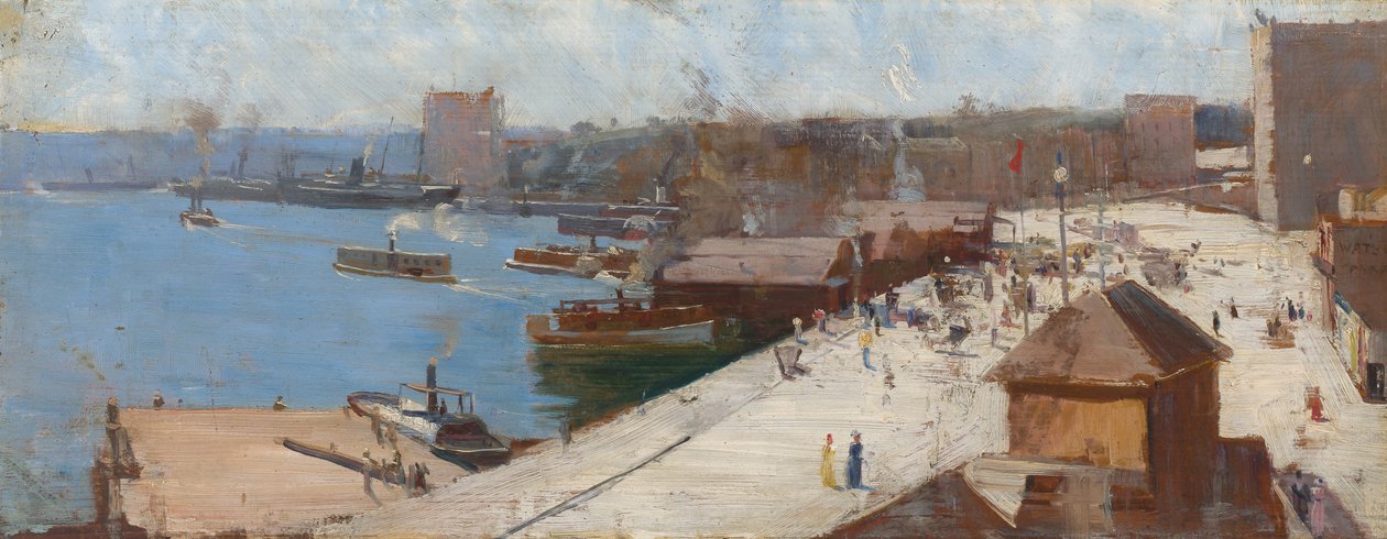 Circular Quay da Arthur Streeton