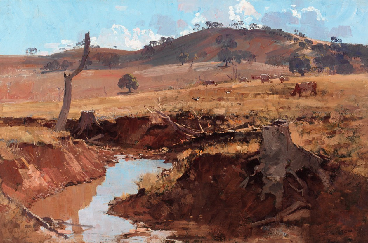 Il ruscello da Arthur Streeton
