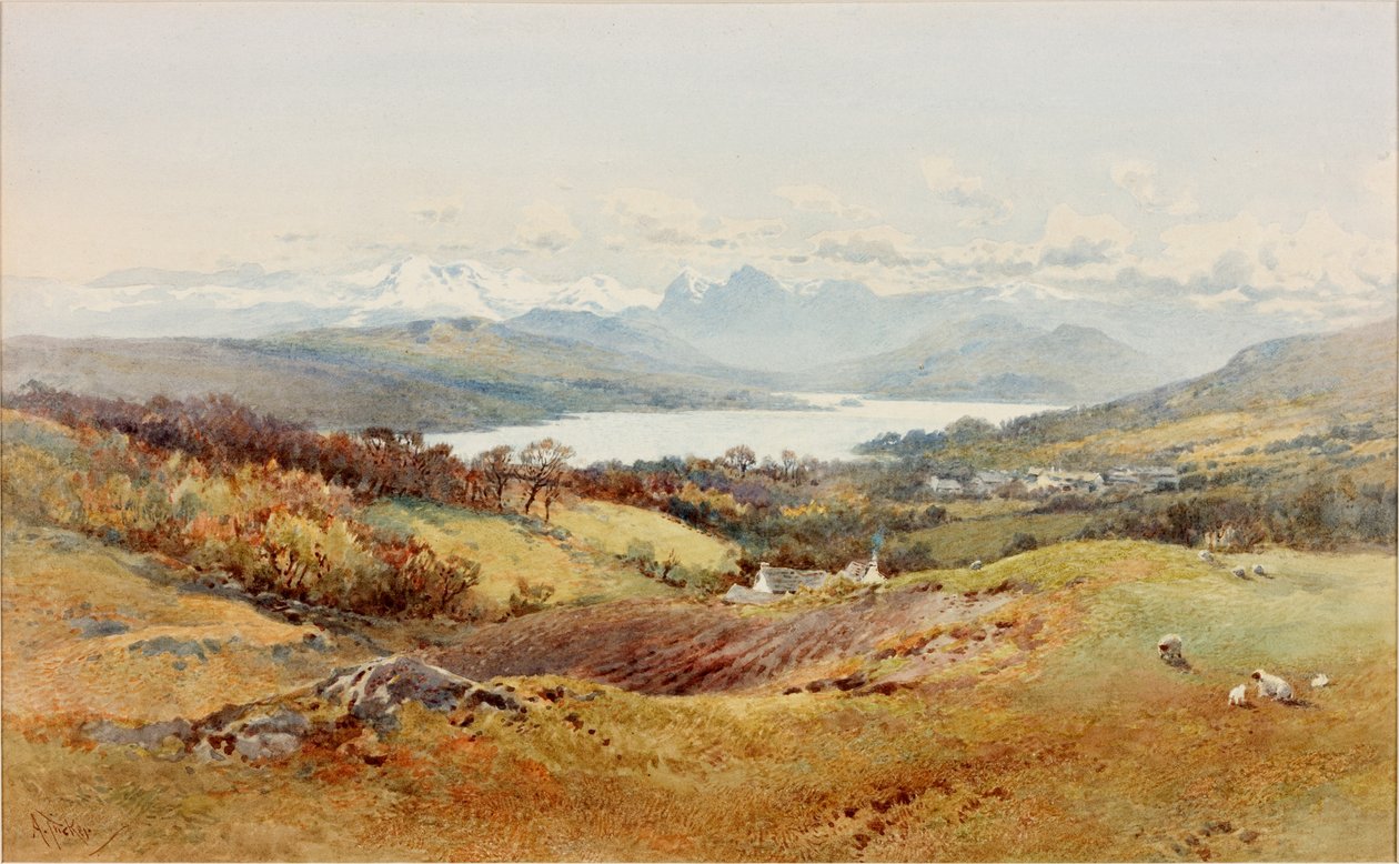 Paesaggio - Langdale Pikes da Arthur Tucker