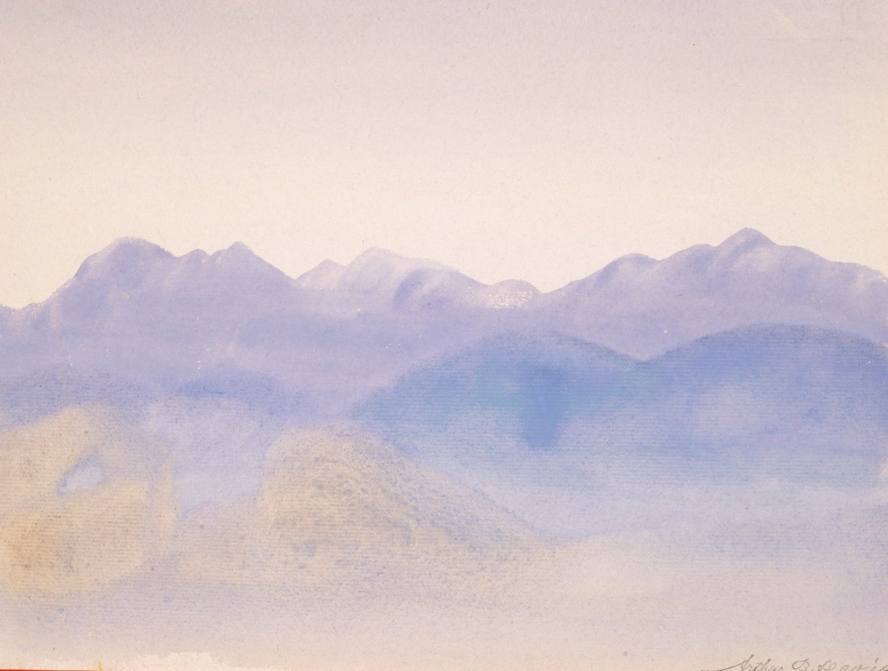 Nebbia blu da Arthur B. Davies