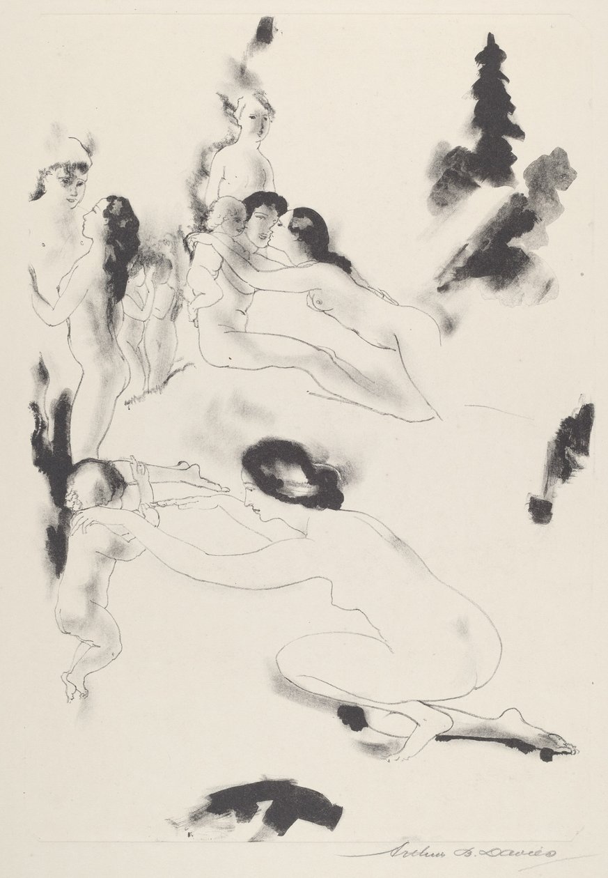 Frutteto delle abbondanze da Arthur B. Davies