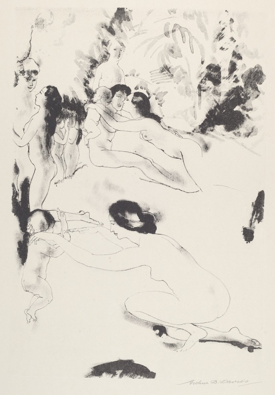 Frutteto delle abbondanze da Arthur B. Davies