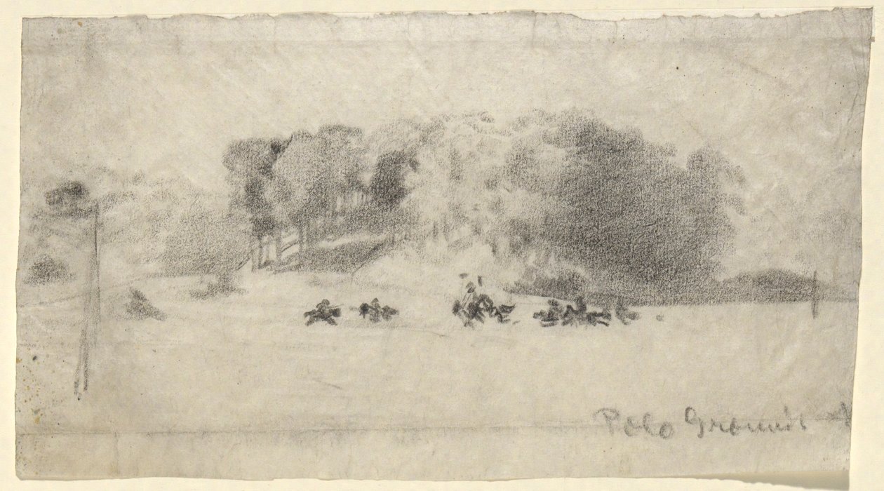 Polo Grounds da Arthur B. Davies