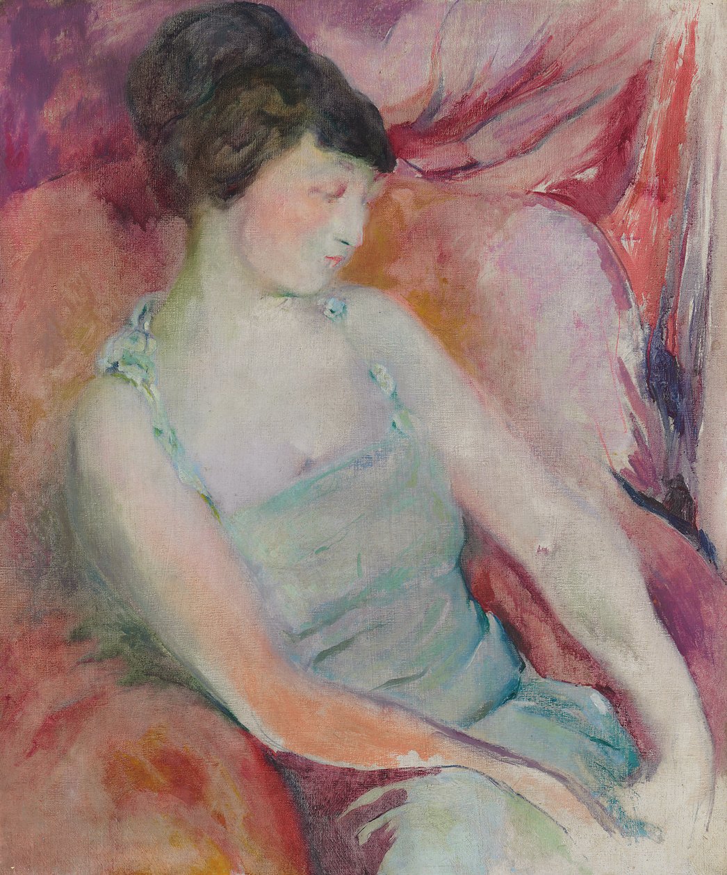 Ritratto di Helen Fleck Seyffert, c.1921 da Arthur Beecher Carles
