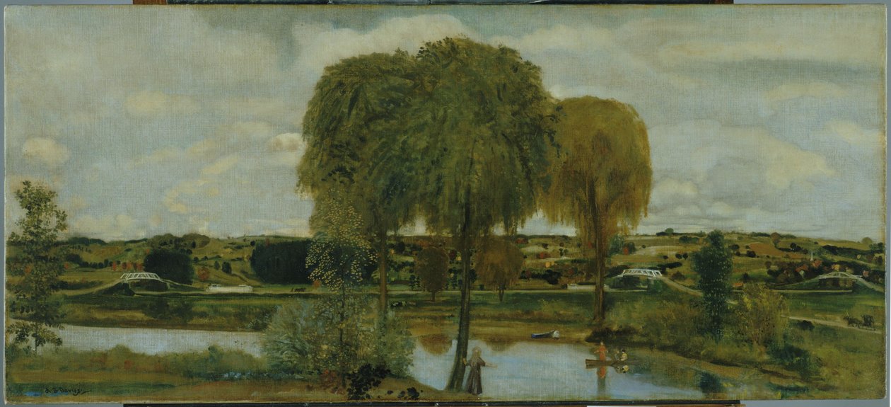 Lungo il Canale Erie da Arthur Bowen Davies