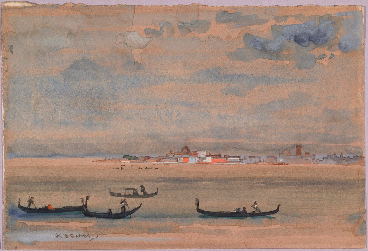 Gondole da Arthur Bowen Davies