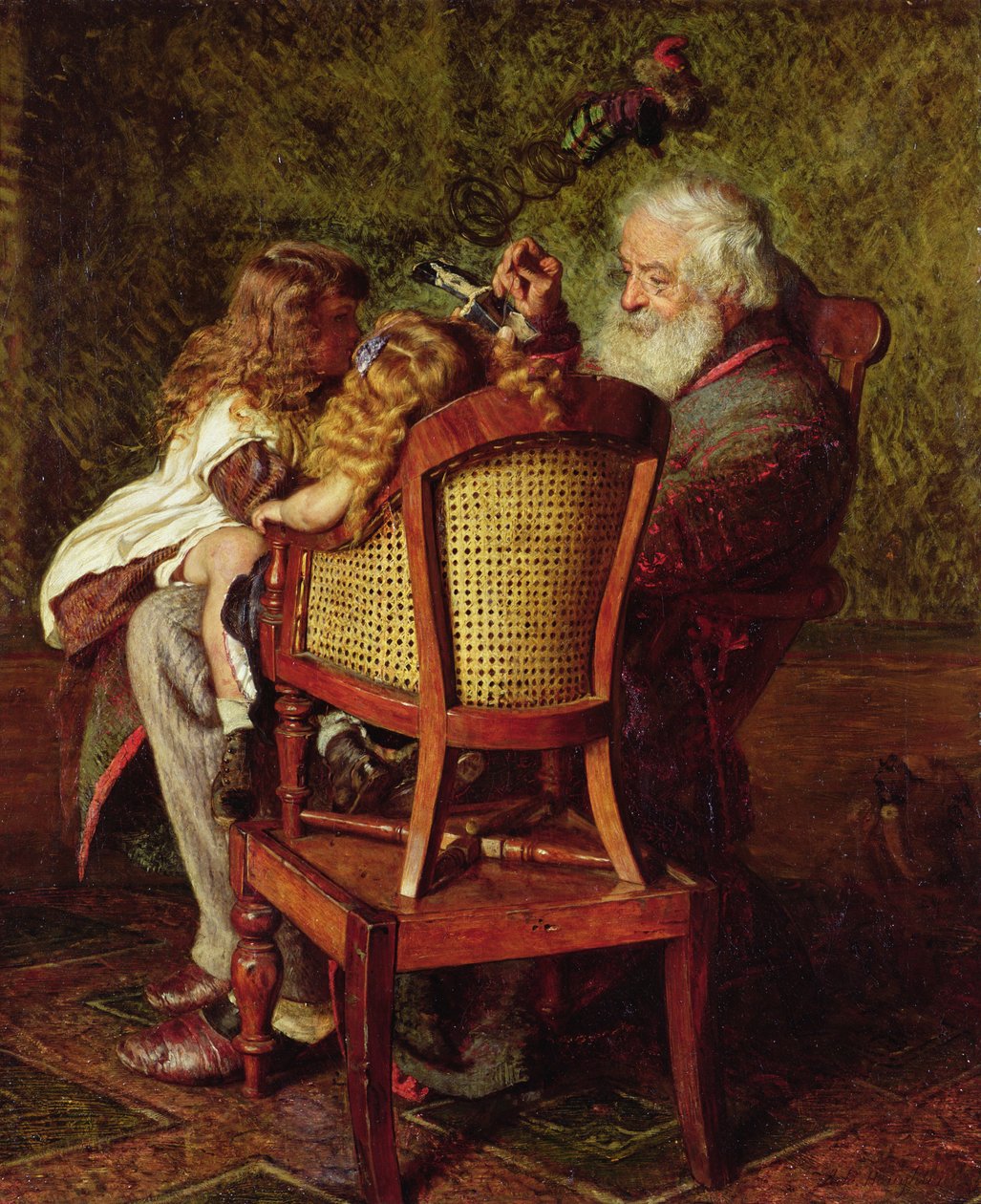 Il Jack-in-the-Box del nonno da Arthur Boyd Houghton