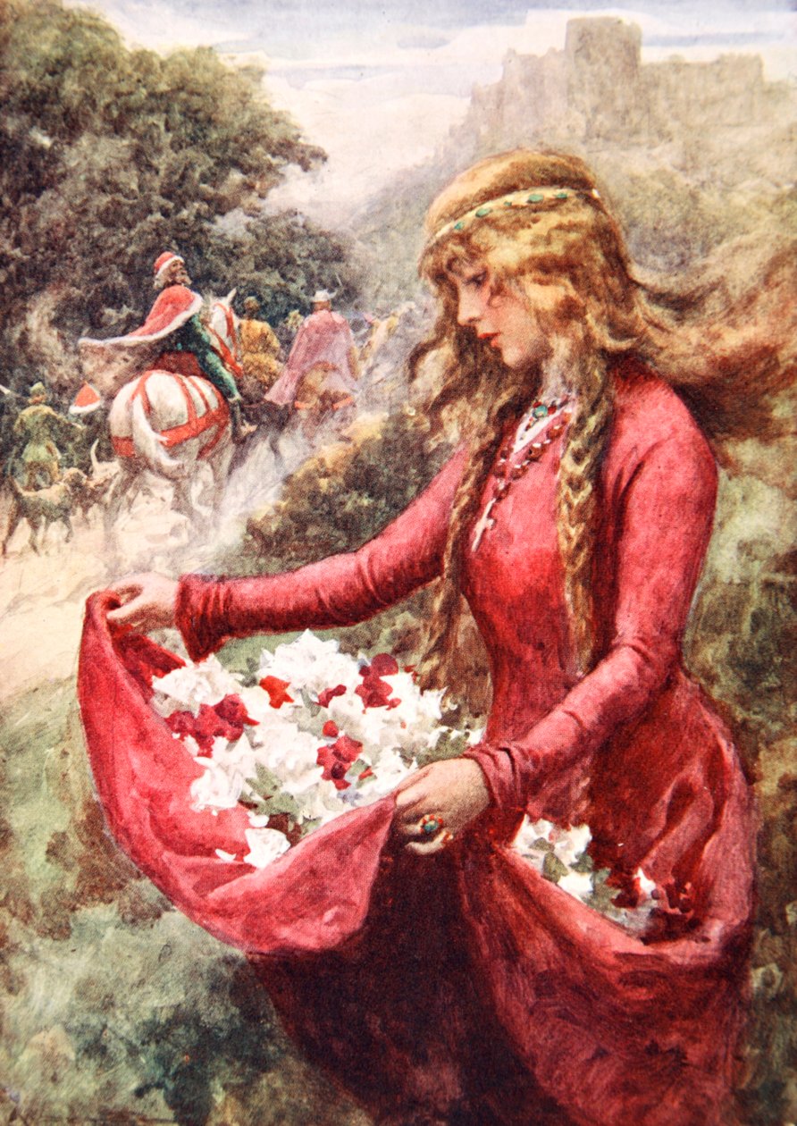 Le rose di Santa Elisabetta da Arthur C. (after) Michael
