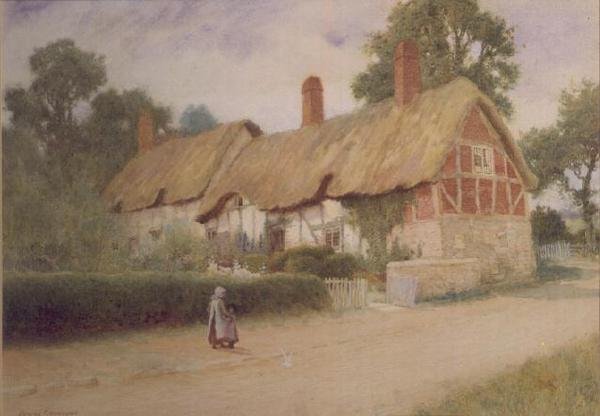 Sulla via di casa da Arthur Claude Strachan