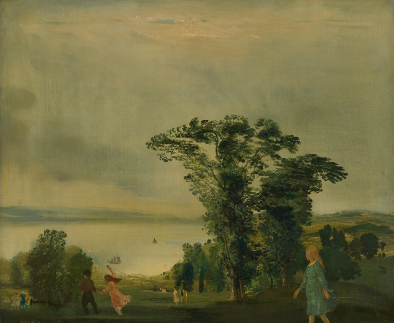 Il nostro fiume Hudson, 1903 da Arthur Davies