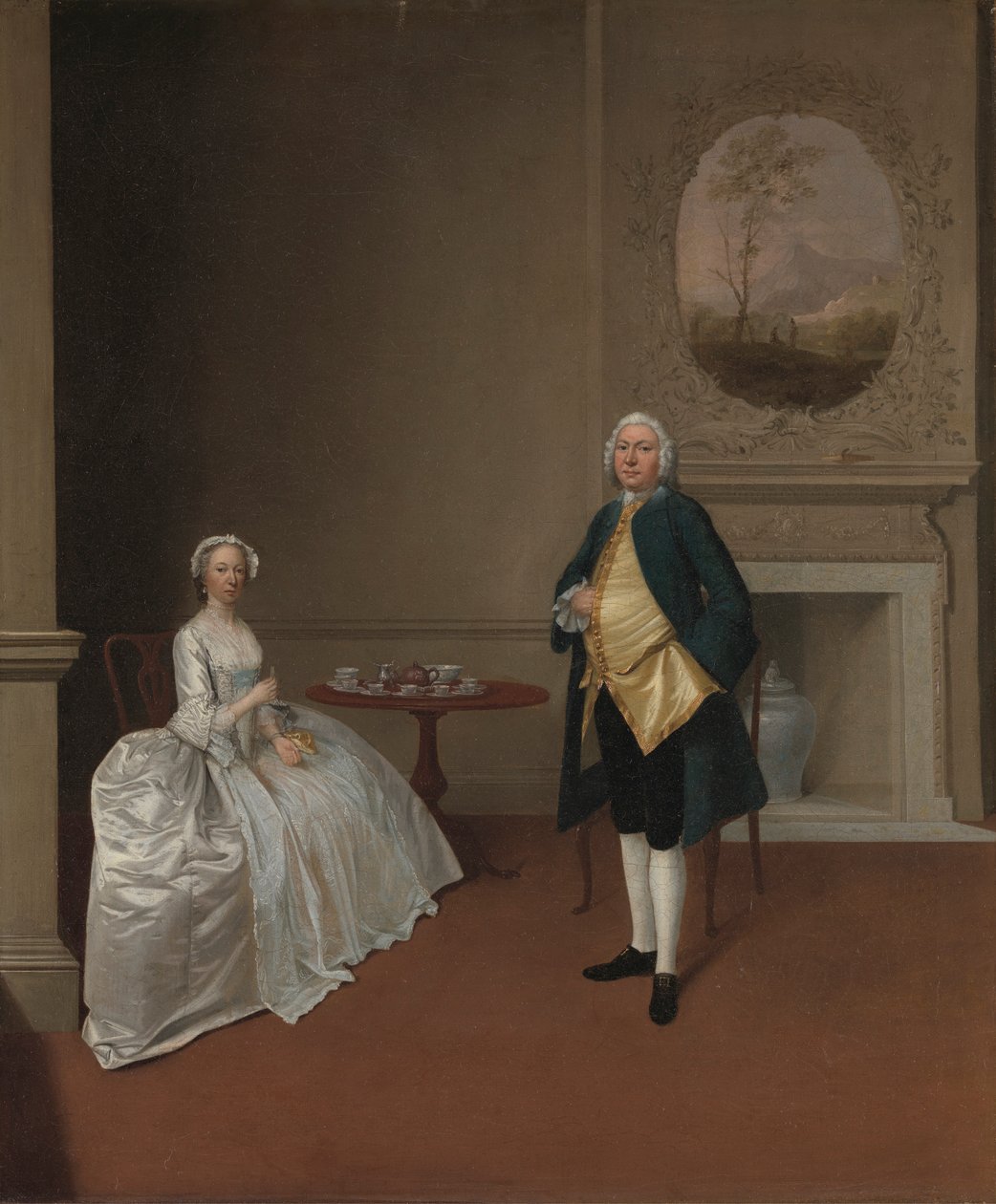 Il signor e la signora Hill da Arthur Devis