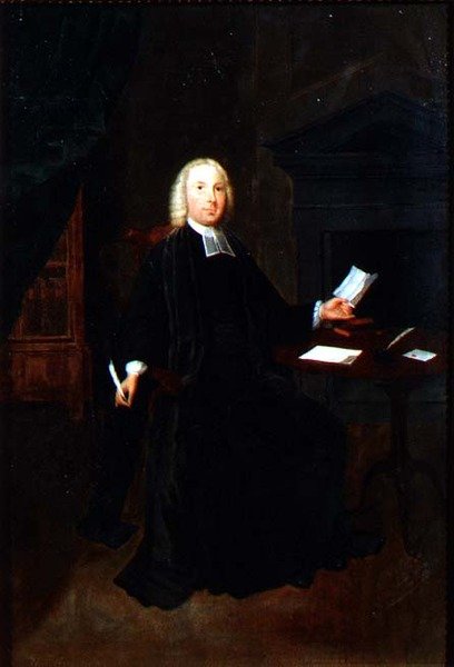 Ritratto del Rev. William Farington, vicario di Leigh nel Lancashire, c.1741-42 da Arthur Devis