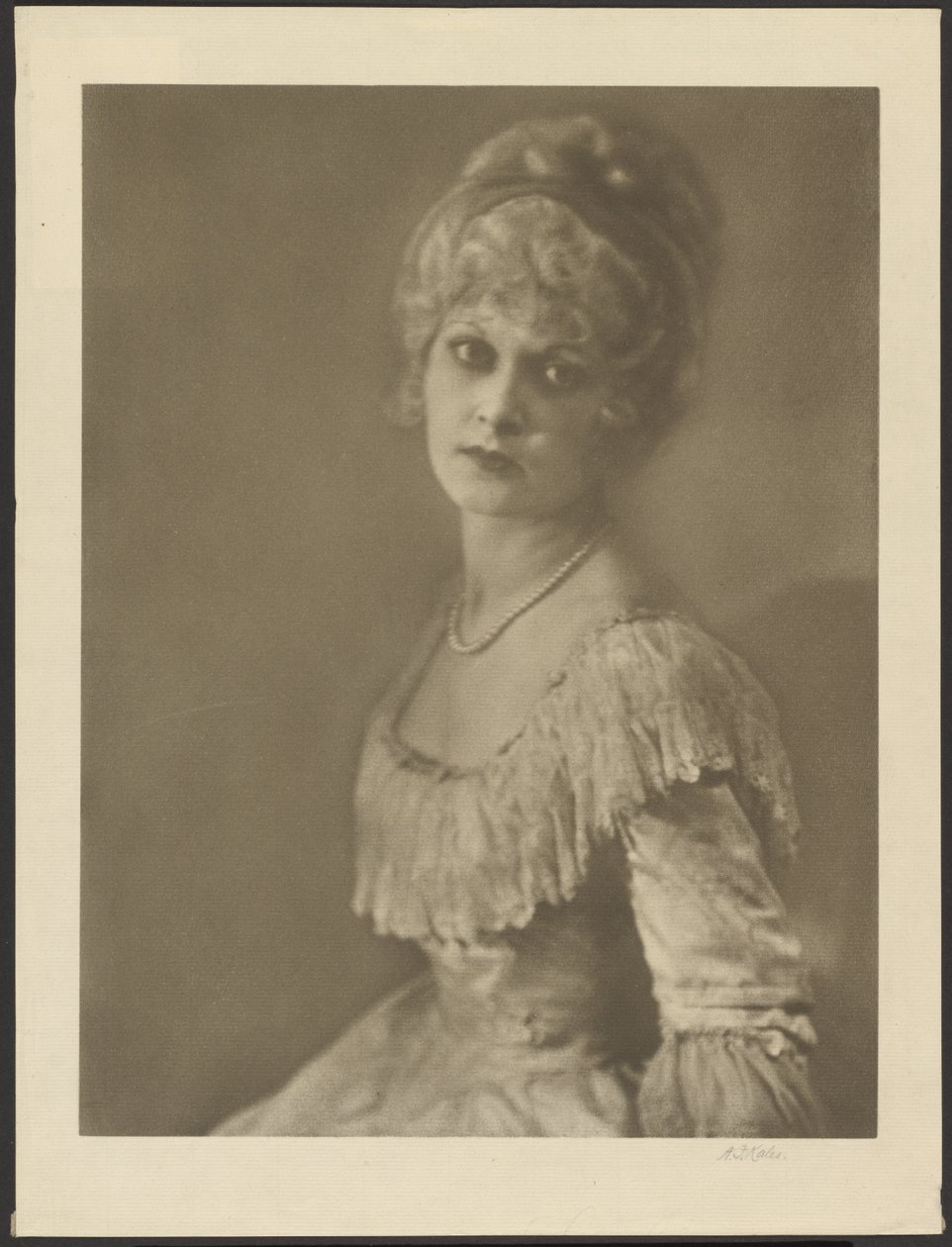 Una signora all