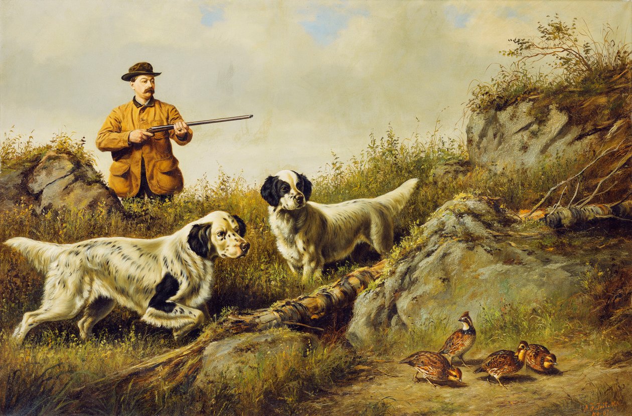 Amos F. Adams che spara su Gus Bondher e figlio, Conte Bondher, 1887 da Arthur Fitzwilliam Tait