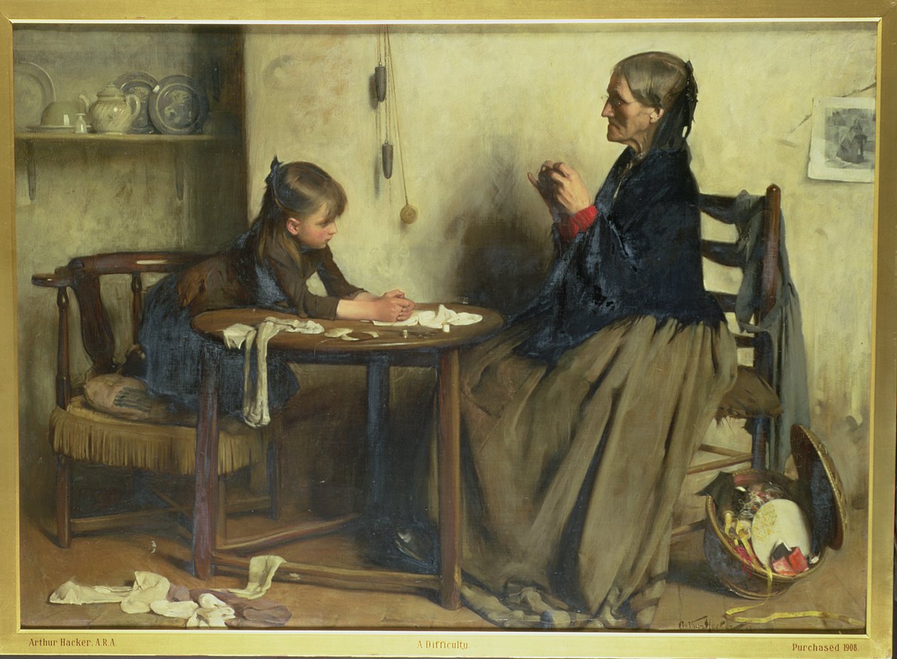 Una difficoltà da Arthur Hacker