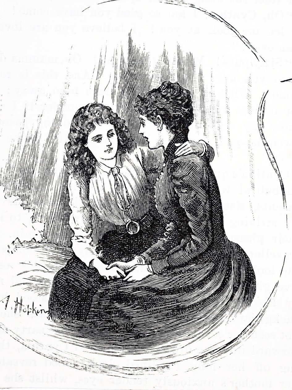 Sorelle che si confidano da Arthur Hopkins